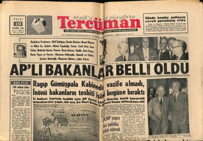Tercüman Gazetesi 19 Kasım 1961 - Almanlar Nezih Kuzguriyi Polisimize Teslim Etmedi GZ67401 - 2