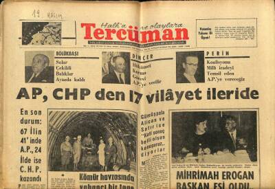 Tercüman Gazetesi 19 Kasım 1963 - Irakta Her Hafta Bir Darbe Oluyor GZ67653 - 2