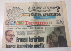 Tercüman Gazetesi 19 Mart 1983 - Ermeni Terörüne Karşı Harekete Geçtik - GZ15210 - 1