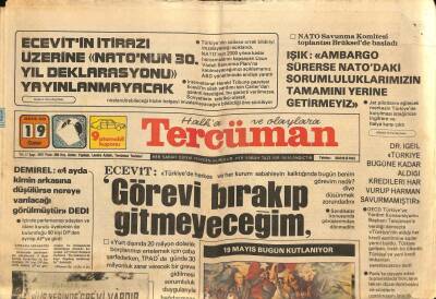 Tercüman Gazetesi 19 Mayıs 1978 - Prenses Şehrazat Ajda Pekkanı Öperek Kutladı GZ114525 - 1