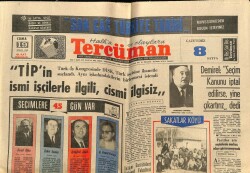 Tercüman Gazetesi 19 Nisan 1968 - Demirel Seçim Kanunu İptal Edilirse , Yine Çıkartırız dedi GZ70679 - 2