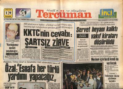 Tercüman Gazetesi 19 Nisan 1984 - Doğum Günü Hediyesi GZ54531 - 1