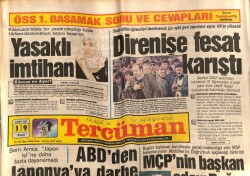 Tercüman Gazetesi 19 Nisan 1987 - Dünyaca Ünlü Mankenler Türkiyede GZ65031 - 2