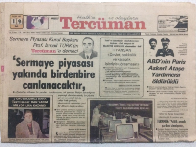Tercüman Gazetesi 19 Ocak 1982 - Sermaye Piyasası Yakında Birden Bire Canlanacaktır GZ27438 - 1