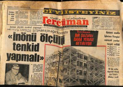 Tercüman Gazetesi 19 Şubat 1972 - 10 Bin Şoför Sigortalı Olmak İçin Erime Dilekçe Verdi GZ90636 - 1