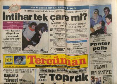 Tercüman Gazetesi 19 Şubat 1987 - Galatasaray - Sarıyer 2 - 2 Berabere Kalıp İşi Uzattılar GZ54239 - 1