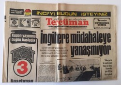 Tercüman Gazetesi 19 Temmuz 1974 -NATOnun Haksız Bulduğu Yunanistan Yalnız Kaldı GZ11172 - 2