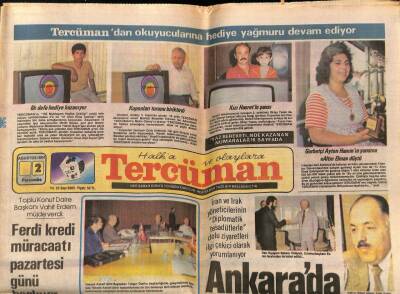 Tercüman Gazetesi 2 Ağustos 1984 - Türkiyede Ölmek İçin 3.5 Milyona Uçak Kiraladı GZ70401 - 2