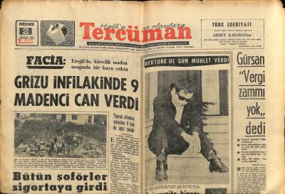 Tercüman Gazetesi 2 Aralık 1965 - Yeni , T.R.T. Kanunu Meclise Getiriliyor GZ70715 - 1