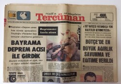Tercüman Gazetesi 2 Aralık 1976 -Kurban Bayramına Deprem Acısıyla Girildi GZ10725 - 1