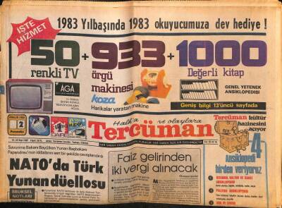 Tercüman Gazetesi 2 Aralık 1982 - Komünist Örgütler Bu Defa Avustralyada Sahneye Çıktı GZ55306 - 1
