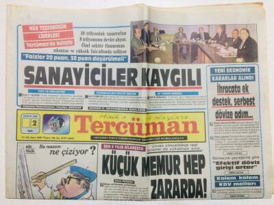 Tercüman Gazetesi 2 Aralık 1986 - Turgut Özal, Enerji İthalatından Kurtulacağız GZ53548 - 1
