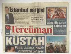 Tercüman Gazetesi 2 Aralık 2004 - Ekonomide AB Hedefi Açıklandı GZ5828 - 1