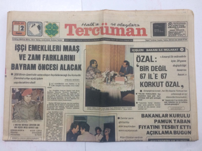 Tercüman Gazetesi 2 Eylül 1977 - Mısır Libya Savaşının İç Yüzü - GZ15199 - 2