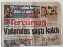 Tercüman Gazetesi 2 Eylül 2005 - Vatikanı Ayağa Kaldıran Tablo GZ11564 - 1