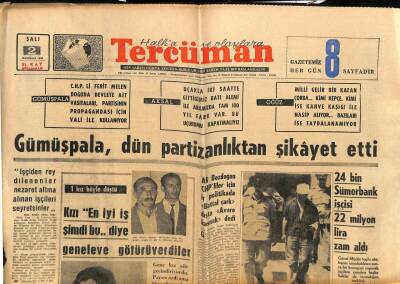 Tercüman Gazetesi 2 Haziran 1964 - Rumlar , Türk Dükkanlarını Yağma Ediyor GZ77519 - 1