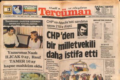 Tercüman Gazetesi 2 Haziran 1979 - CHPden Bir Milletvekili Daha İstifa Etti GZ55195 - 1