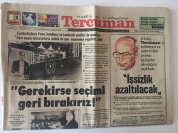 Tercüman Gazetesi 2 Haziran 1983 - Cumhurbaşkanı Evren , Kurulmuş Ve Kurulacak Partileri Uyardı Gerekirse Seçimi Geri Bırakırız GZ10661 - 2
