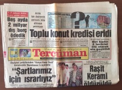 Tercüman Gazetesi 2 Haziran 1987 - Köşk İle Hükümet Arasında Soğuk Rüzgarlar GZ10377 - 2