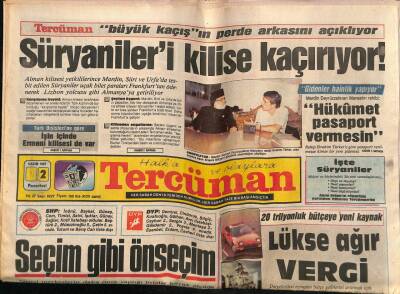 Tercüman Gazetesi 2 Kasım 1987 - Doğum Günü Hediyesi GZ54272 - 1
