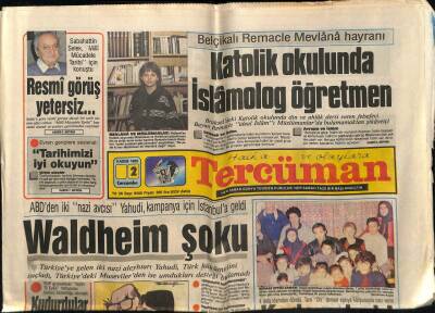 Tercüman Gazetesi 2 Kasım 1988 - Katolik Okulunda İslamolog Öğretmen GZ61571 - 1
