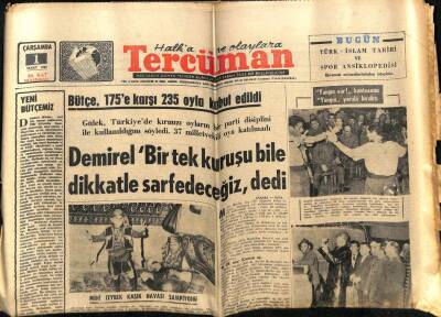 Tercüman Gazetesi 2 Mart 1967 - Org.Cemal Tural,Komünizm Yılanı Görüldüğü Yerde Ezilmeli GZ54222 - 1