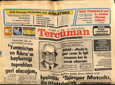 Tercüman Gazetesi 2 Mart 1982 - Hülya Sözer Yunanistanda Türk Müziğinden Notalar Sunacak... GZ67262 - 1