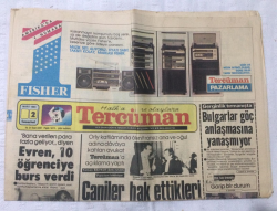 Tercüman Gazetesi 2 Mart 1985 - Bulgarlar Göç Anlaşmasına Yanaşmıyor - GZ17178 - 1