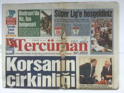 Tercüman Gazetesi 2 Mayıs 2005 - Bodrumda Hz. İsa Belgeseli GZ7159 - 2