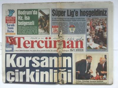 Tercüman Gazetesi 2 Mayıs 2005 - Bodrumda Hz. İsa Belgeseli GZ7159 - 1