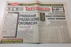 Tercüman Gazetesi 2 Nisan 1975 - Korutürk,Hükümet Üyelerini Kabul Etti - GZ15346 - 2