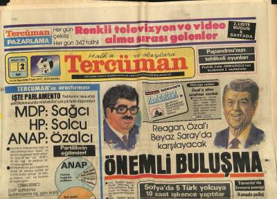 Tercüman Gazetesi 2 Nisan 1985 - Bulgar Zulmü Sezer Güvenirgili Ağlattı - Sabancılar 2 Milyar 50 Milyon Lira Gelir Vergisi Ödeyecek GZ122094 - 1