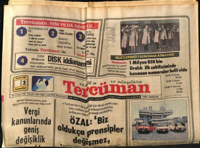 Tercüman Gazetesi 2 Ocak 1982 - K.Maraş Olaylarını Başlatan Sol Örgüt Çökertildi GZ74742 - 1