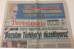 Tercüman Gazetesi 2 Ocak 1992 - Bozulan Türkiyeyi Düzeltiyoruz - GZ15222 - 2
