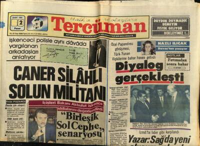 Tercüman Gazetesi 2 Şubat 1986 - Doğum Günü Hediyesi GZ54847 - 1