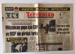Tercüman Gazetesi 2 Temmuz 1974 - 50 Yıl Çalışıp Peygamberlerin Şeceresini Çıkarmış Hz. Muhammedin 41. Göbekten Torunu GZ11313 - 1