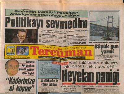 Tercüman Gazetesi 2 Temmuz 1988 - Evren Sağlık Kontrolünden Geçti GZ83343 - 1