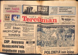 Tercüman Gazetesi 20 Ağustos 1980 - İbrahim Tatlıses Son Plağını Dolduruyor - Fuar'da Sanatçıların Savaşı Var GZ132646 - 1
