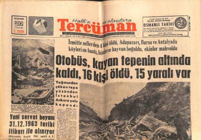 Tercüman Gazetesi 20 Aralık 1962 - Milanla Galatasarayın Şansları Tamamen Eşittir GZ55142 - 1