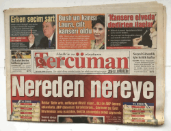 Tercüman Gazetesi 20 Aralık 2006 - 10 Bin 500 Banka Hesabını Boşalttılar GZ5651 - 2