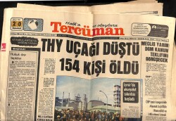 Tercüman Gazetesi 20 Eylül 1976 - THY Uçağı Düştü 154 Kişi Öldü - Ali Kemal Pele'ye Trabzon Rozeti Taktı GZ160301 - Gökçekoleksiyon