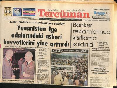 Tercüman Gazetesi 20 Eylül 1981 - İbrahim Tatlıses Ve Perihan Savaş Serbest Bırakıldı GZ115533 - 1