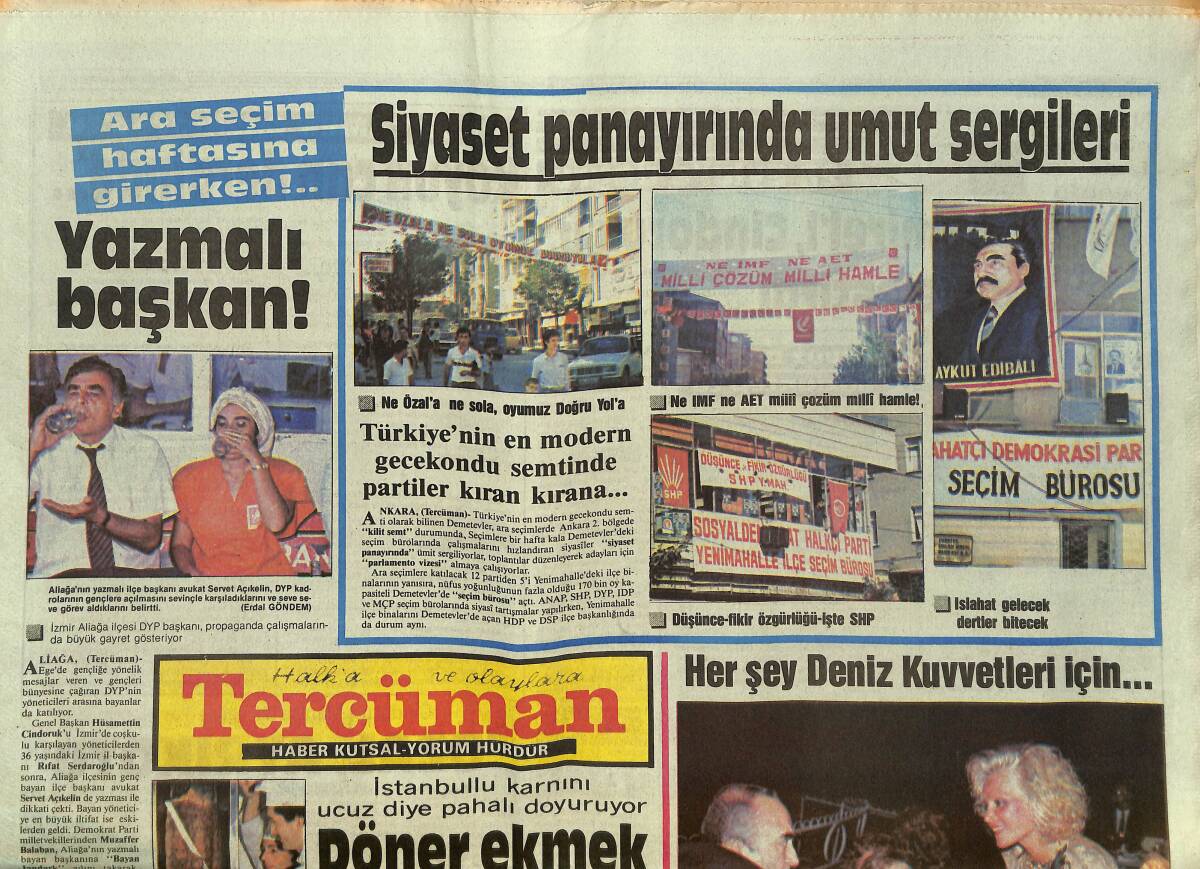 Tercüman Gazetesi 20 Eylül 1986 - Gönül Yazar , Süha Baykal İle Dans Ederken GZ150298 - 1