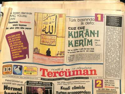 Tercüman Gazetesi 20 Haziran 1982 - İsrailin Saldırısı Ruslara da Zarar Verdi GZ53840 - 1