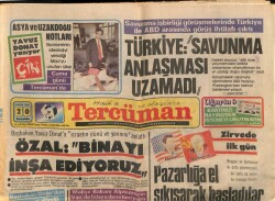 Tercüman Gazetesi 20 Kasım 1985 - Yılbaşı Ekranında Dansöz Ve Arabesk Yok * Zeki Müren - Emel Sayın - Muazzez Abacı GZ90450 - 1