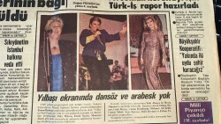 Tercüman Gazetesi 20 Kasım 1985 - Yılbaşı Ekranında Dansöz Ve Arabesk Yok * Zeki Müren - Emel Sayın - Muazzez Abacı GZ90450 - 2