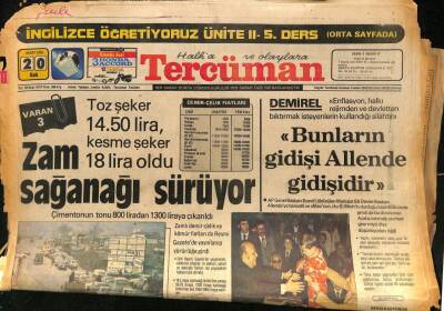 Tercüman Gazetesi 20 Mart 1979 - Zamma Rağmen Akaryakıt Kuyrukları Devam Ediyor GZ85794 - 1