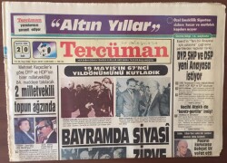 Tercüman Gazetesi 20 Mayıs 1986 - 19 Mayısın 67ncı Yıldönümü Kutladık GZ6820 - 1