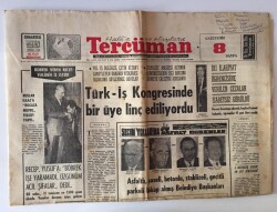 Tercüman Gazetesi 20 Nisan 1968 - Ruslar Ilgaza ,Boğaza, Metro Teklifi Yaptı GZ11332 - 2