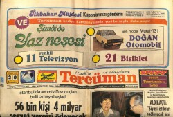 Tercüman Gazetesi 20 Nisan 1983 - Papa İle Ermeni Patriği Vatikanda Buluştu GZ67498 - 1